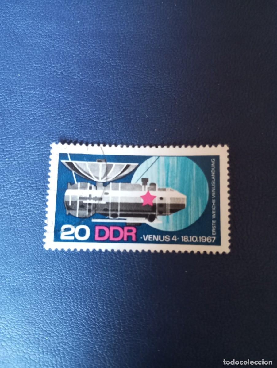 Sellos: ALEMANIA, REP&Uacute;BLICA DEMOCRATICA,RDA,DDR, 1968, ESPACIO, VENUS IV, YT 1040