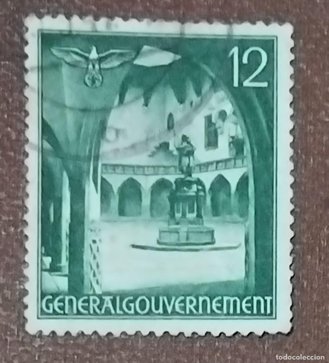 Sellos: Alemania - Generalgouvernment - Foto 1