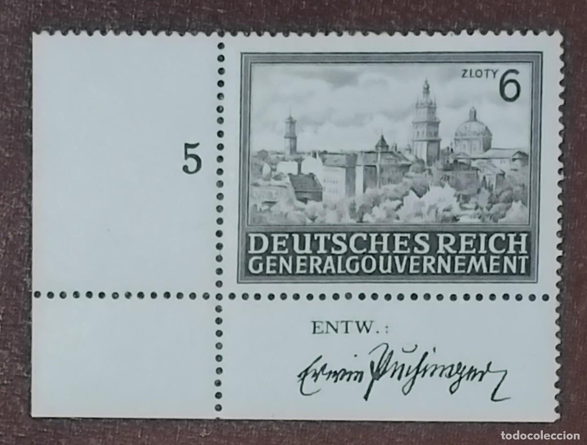 Sellos: Alemania - DEUTSCHES REICH Generalgouvernment - Foto 1