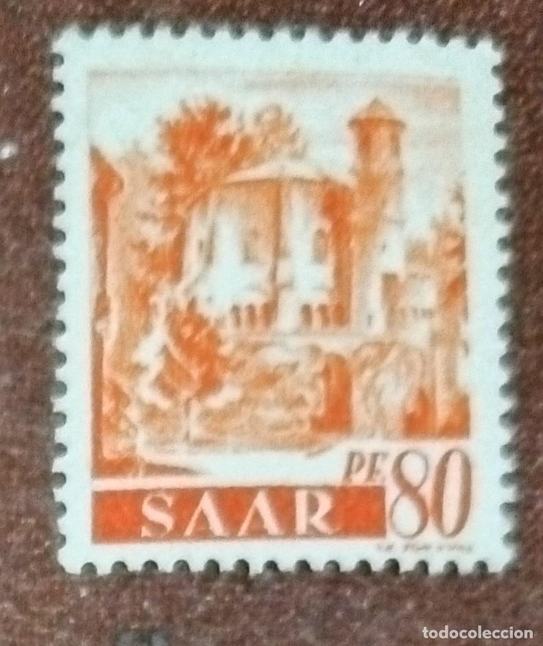 Sellos: Alemania - 80 PF. SAAR - Foto 1