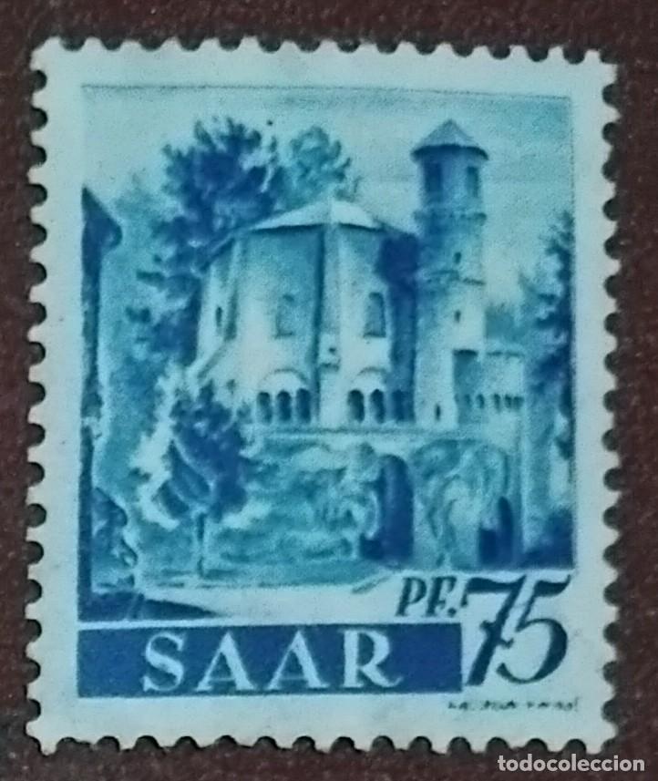Sellos: Alemania - 75 PF. SAAR - Foto 1