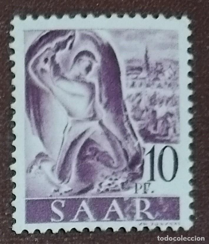 Sellos: Alemania - 10 PF. SAAR - Foto 1
