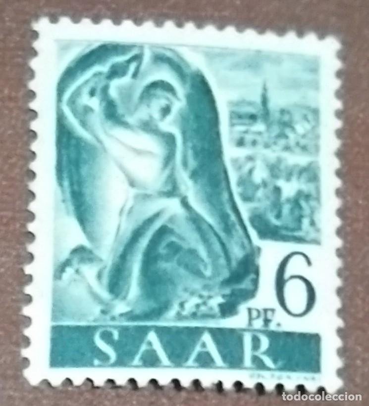 Sellos: Alemania - 6 PF. SAAR - Foto 1