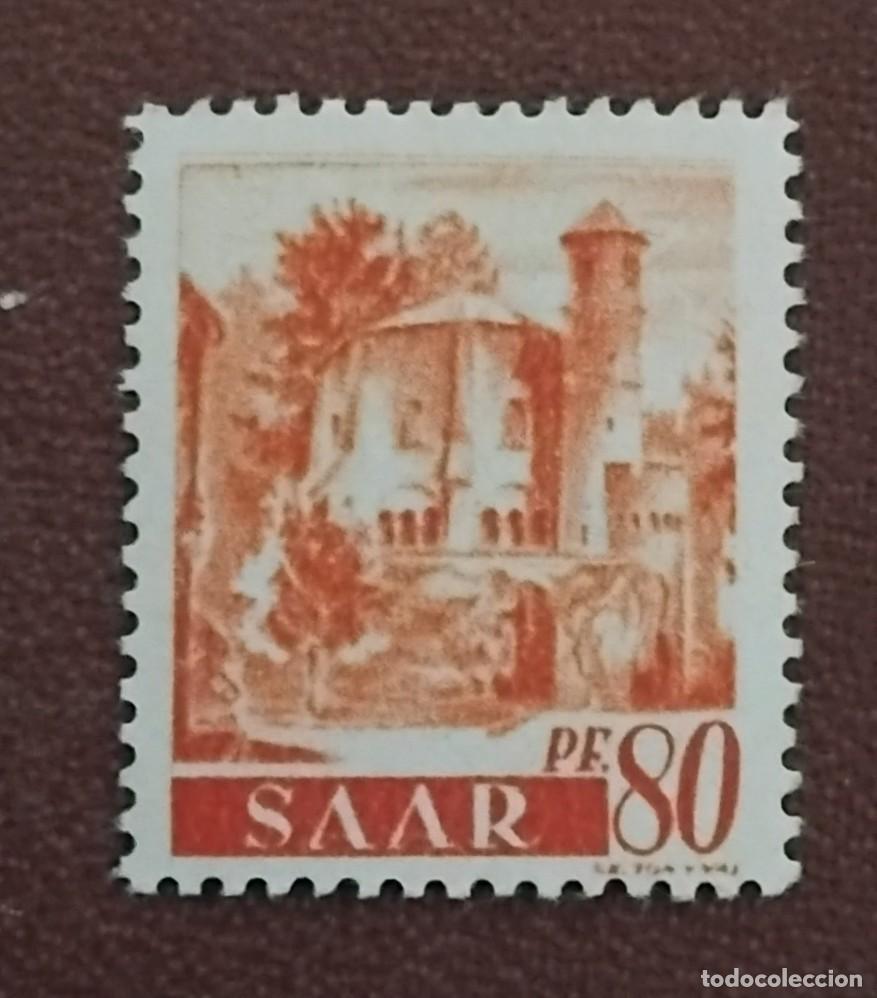 Sellos: Alemania - 80 PF. SAAR - Foto 1