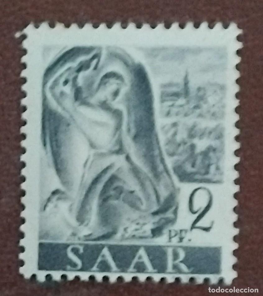 Sellos: Alemania - 2 PF. SAAR - Foto 1