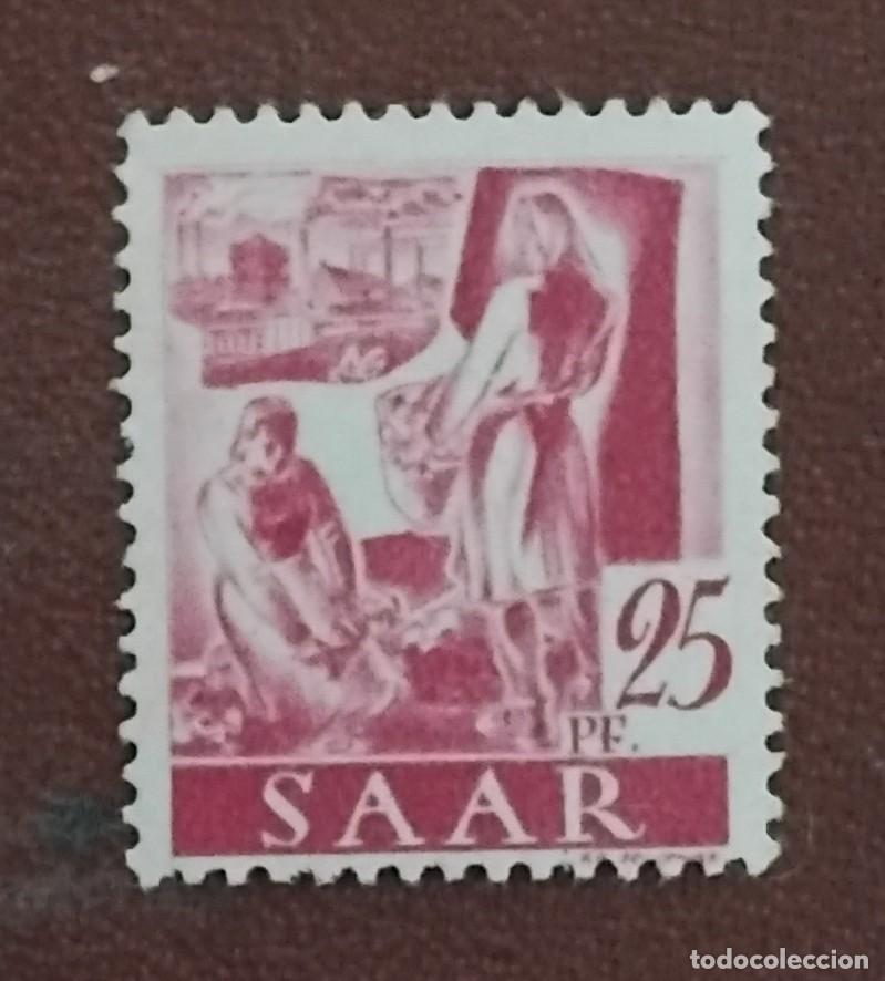 Sellos: Alemania - 25 PF. SAAR - Foto 1