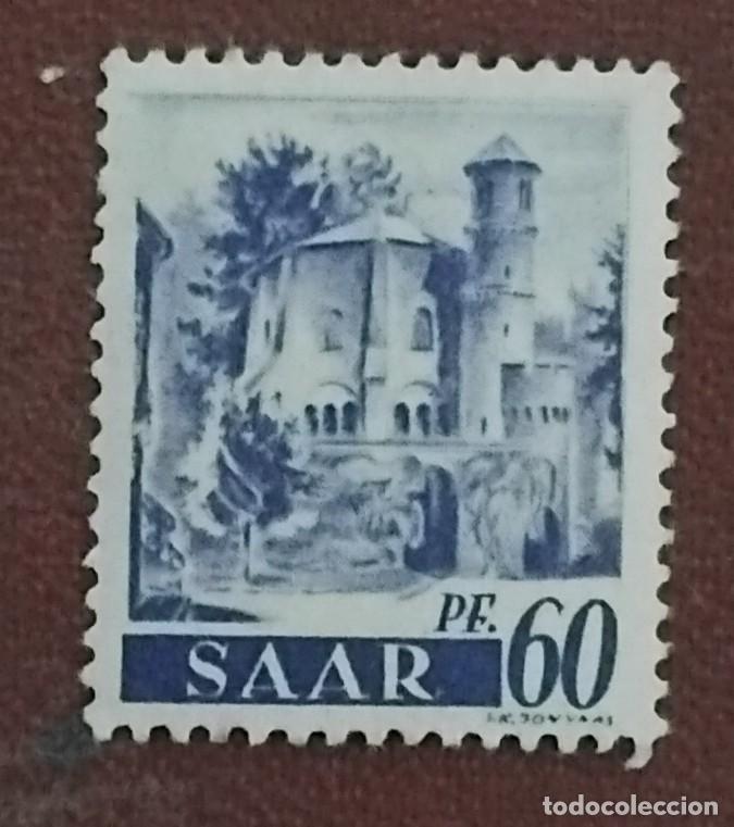 Sellos: Alemania - 60 PF. SAAR - Foto 1