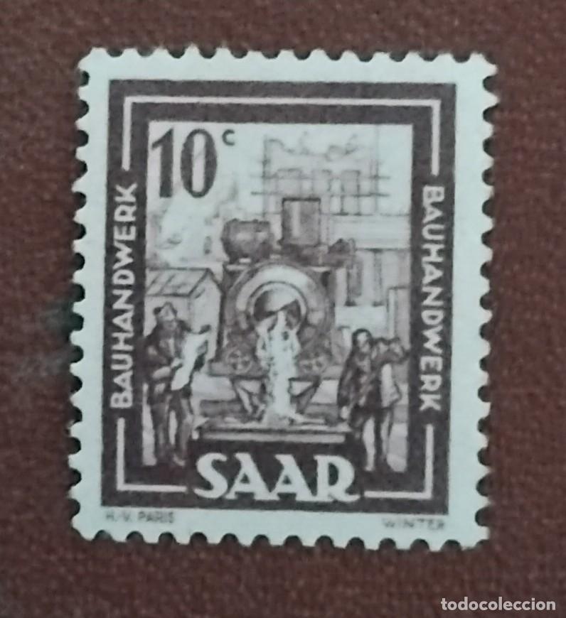 Sellos: Alemania - 10 C SAAR - Foto 1