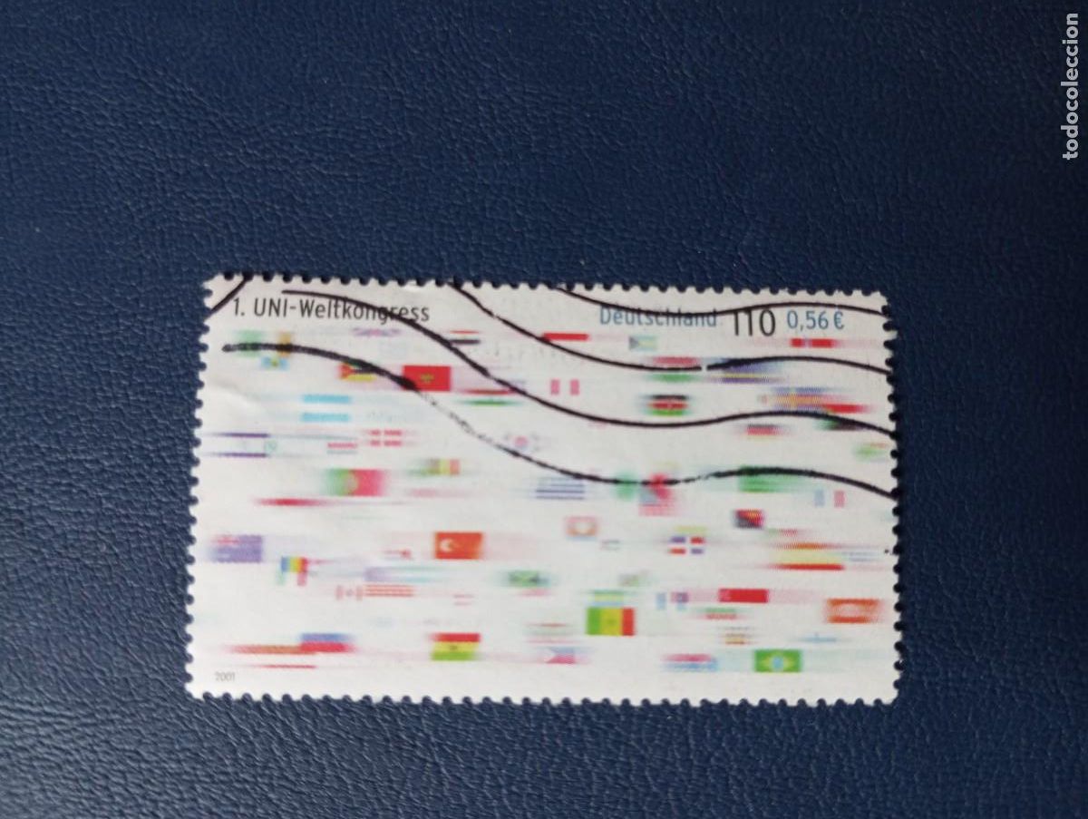 Sellos: ALEMANIA ,2001, CONGRESO DE LA UNI - Foto 1