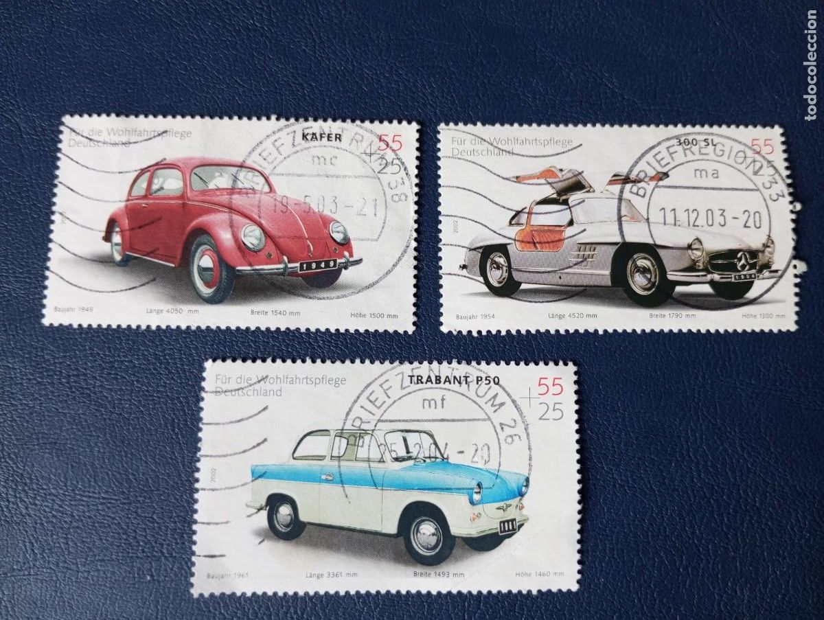 Sellos: ALEMANIA ,2002, COCHES ALEMANES - Foto 1