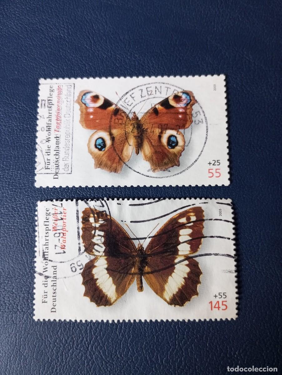 Sellos: ALEMANIA ,2005, MARIPOSAS - Foto 1