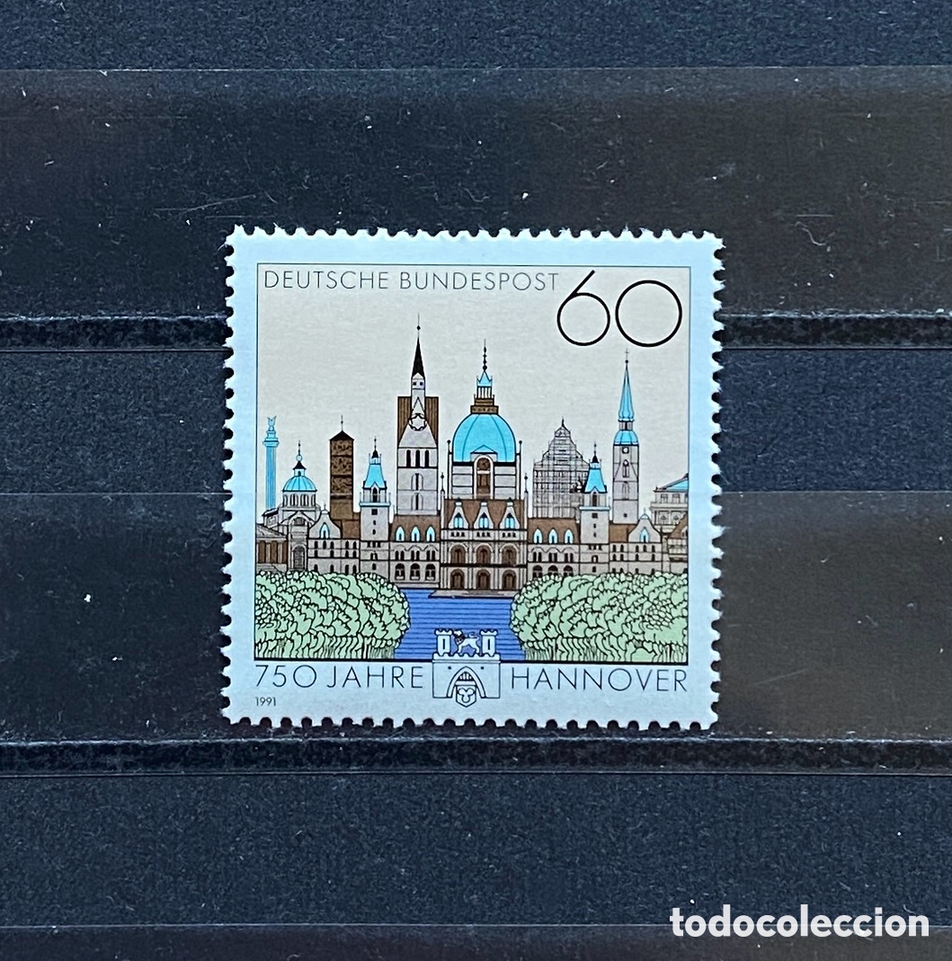 Sellos: Sellos, nuevo, de Alemania 1978 Yvert 1323 Edificios - Foto 1