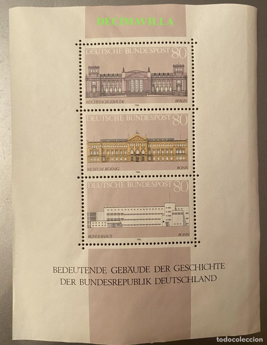 Sellos: OTEM681, ALEMANIA, EDIFICIOS, 1986 - Foto 1