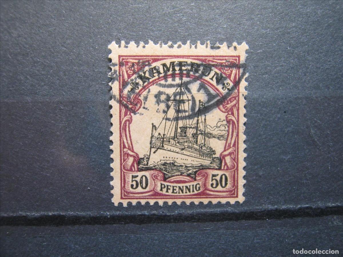 Timbres: ALEMANIA COLONIA CAMERUN 1900 YVERT 14 USADO PERFECTO.