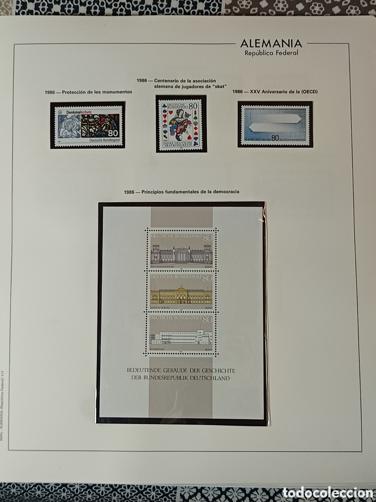 Sellos: Alemania 1986 Completo - Foto 3