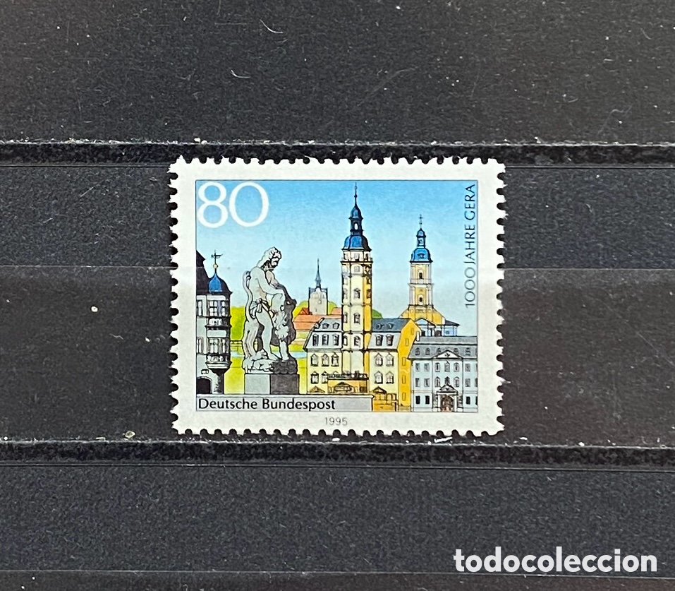 Sellos: Sellos, nuevo, de Alemania 1995 Yvert 1604 Edificios - Foto 1