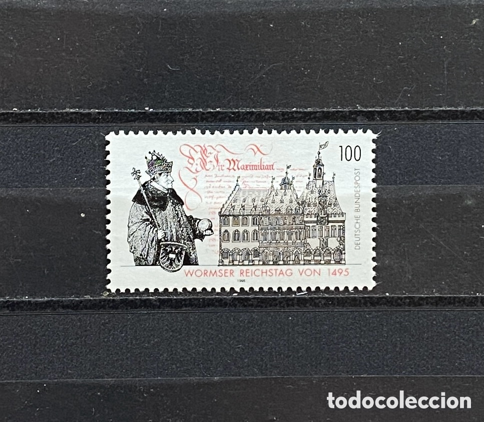 Sellos: Sellos, nuevo, de Alemania 1995 Yvert 1605 Edificios - Foto 1