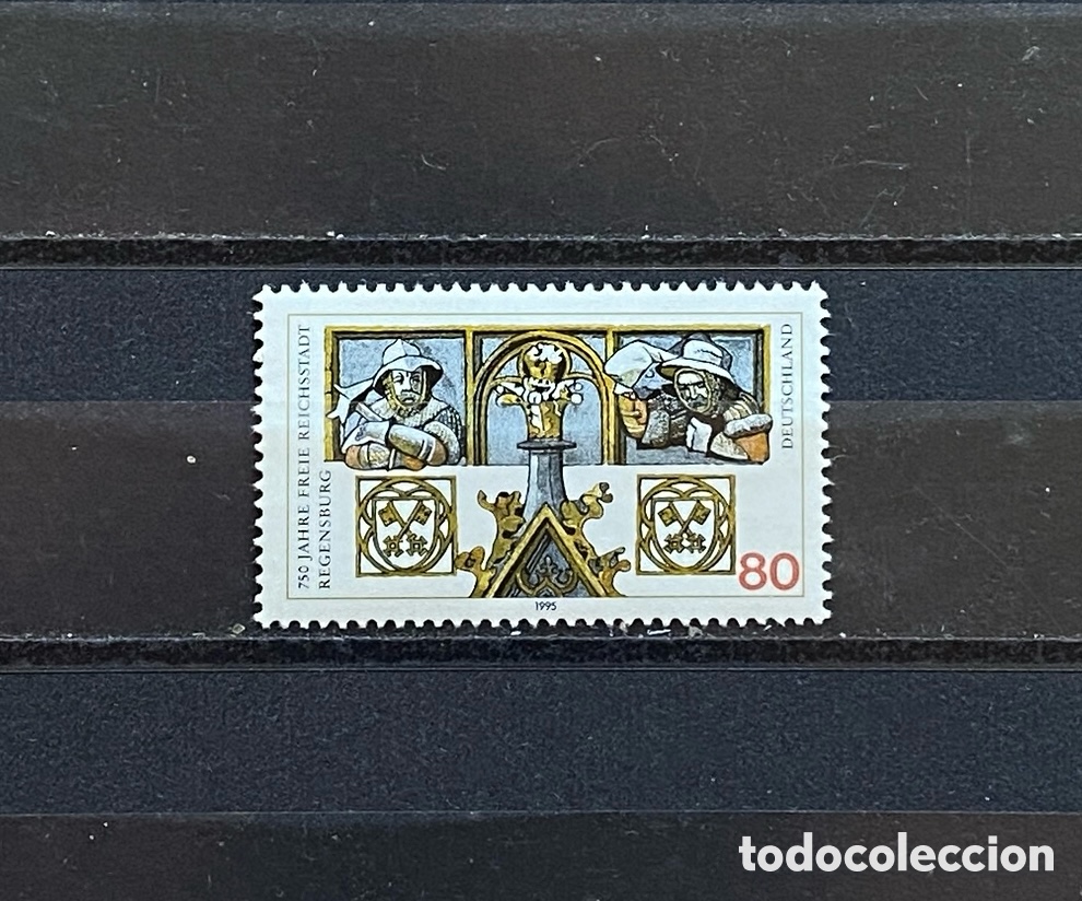 Sellos: Sellos, nuevo, de Alemania 1995 Yvert 1618 Edificios - Foto 1