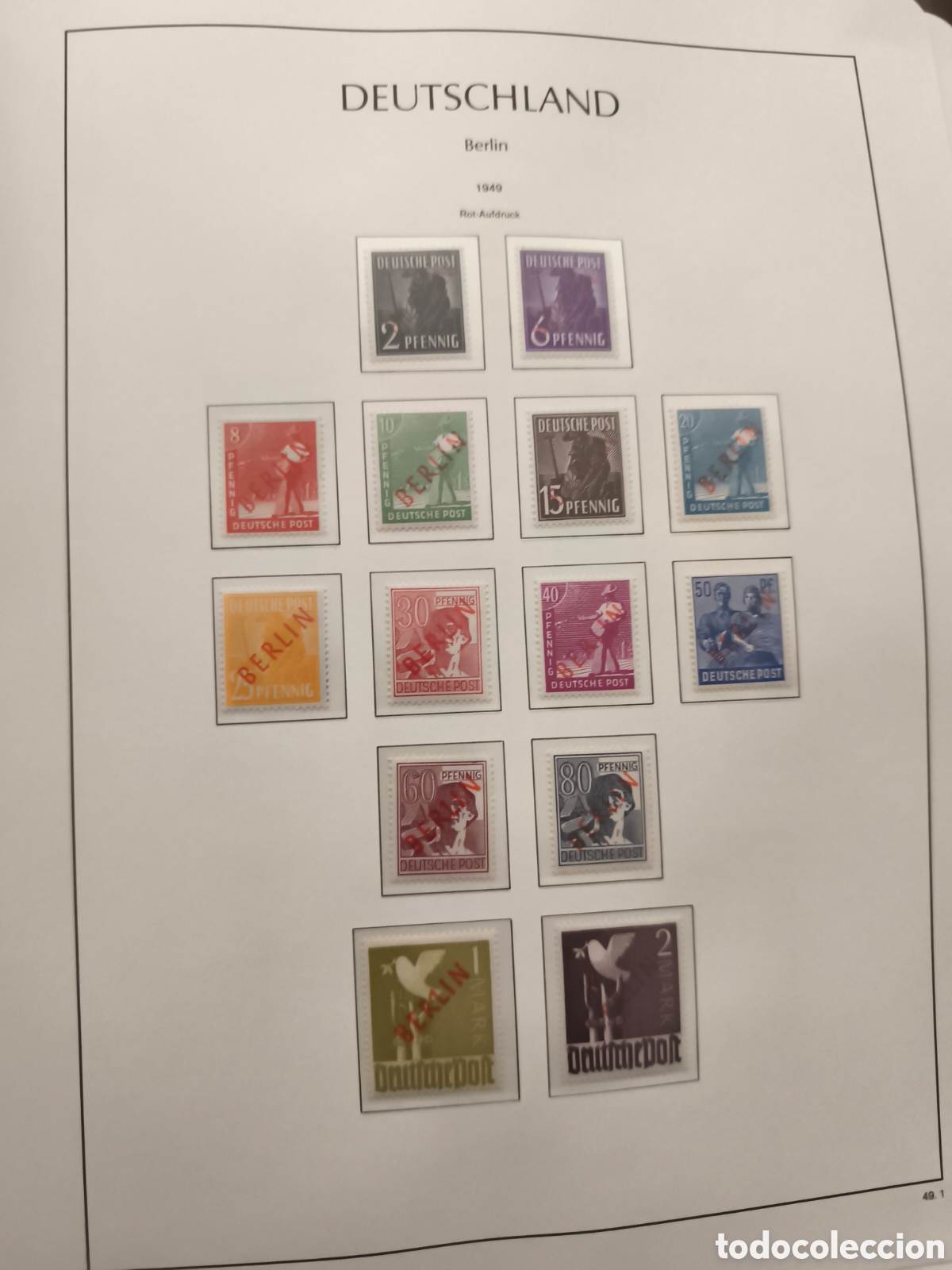 Sellos: Berl&iacute;n 1948/1990 MNH** - Foto 2