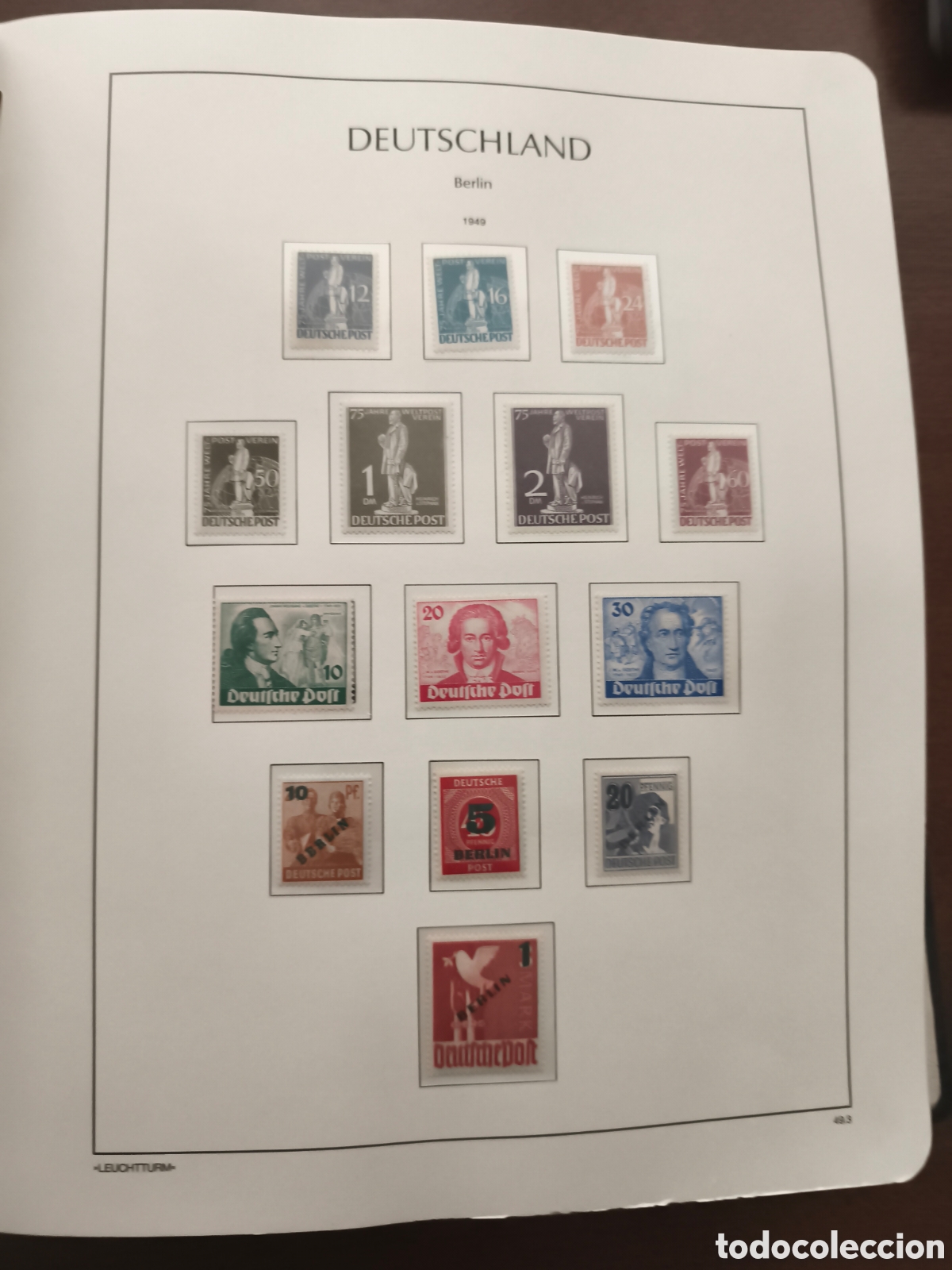 Sellos: Berl&iacute;n 1948/1990 MNH** - Foto 4