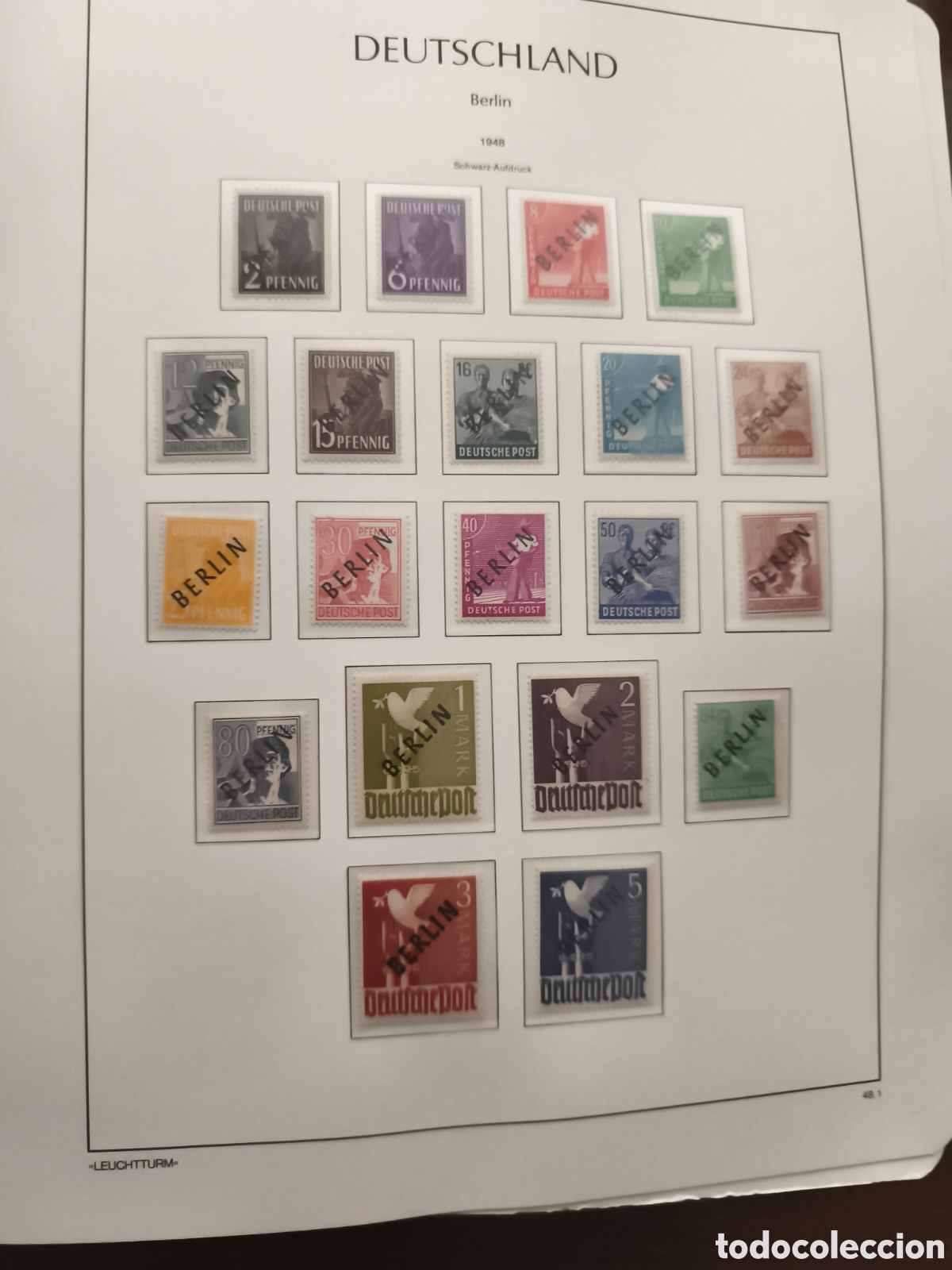 Sellos: Berl&iacute;n 1948/1990 MNH** - Foto 1
