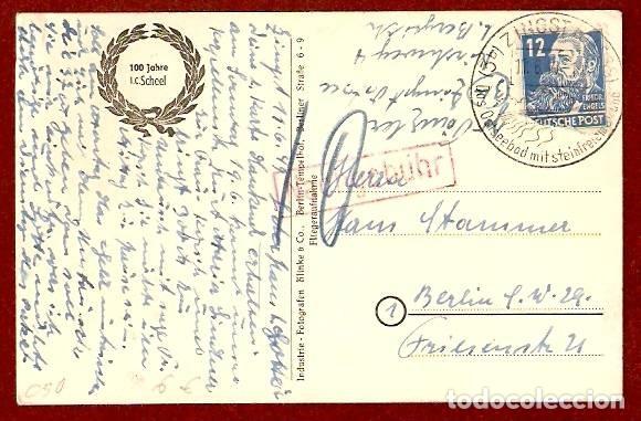 Sellos: Eine Postkarte Nachgeb&uuml;hr