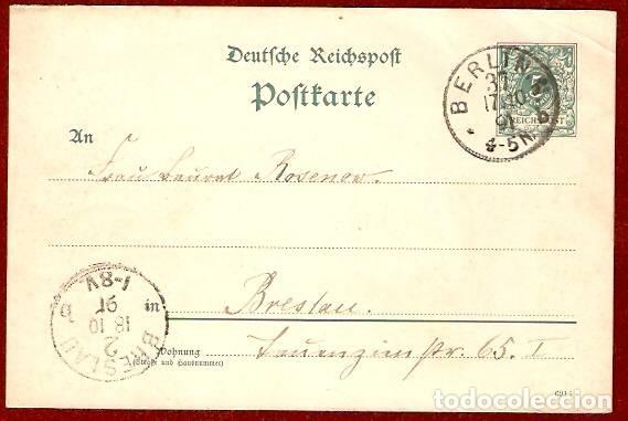 Sellos: Deutfche Reichspoft Poftttarte - Foto 1