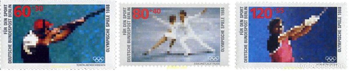 Briefmarken: 725807 HINGED ALEMANIA. Berl&iacute;n 1988 24 JUEGOS OLIMPICOS VERANO SEUL 1988 - 15 JUEGOS OLIMPICOS INV