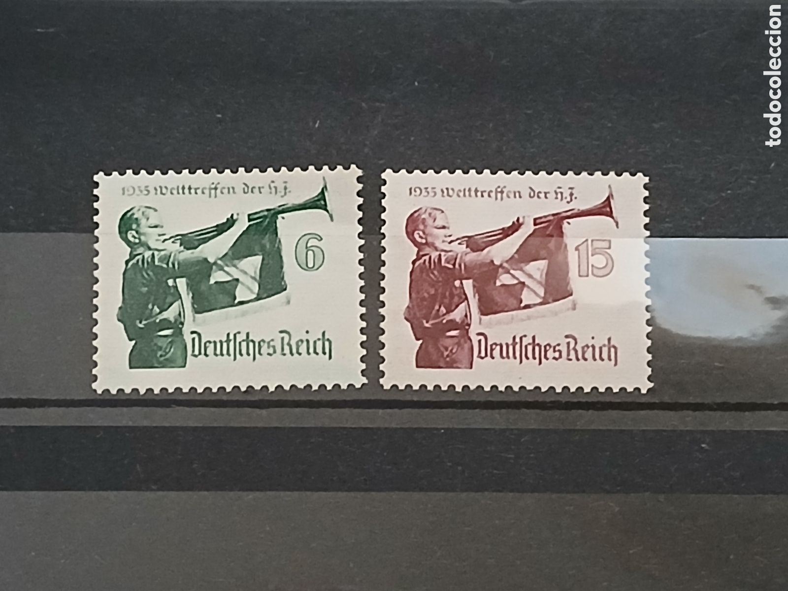 Timbres: ALEMANIA IMPERIO REICH 1935 YVERT 543/544**