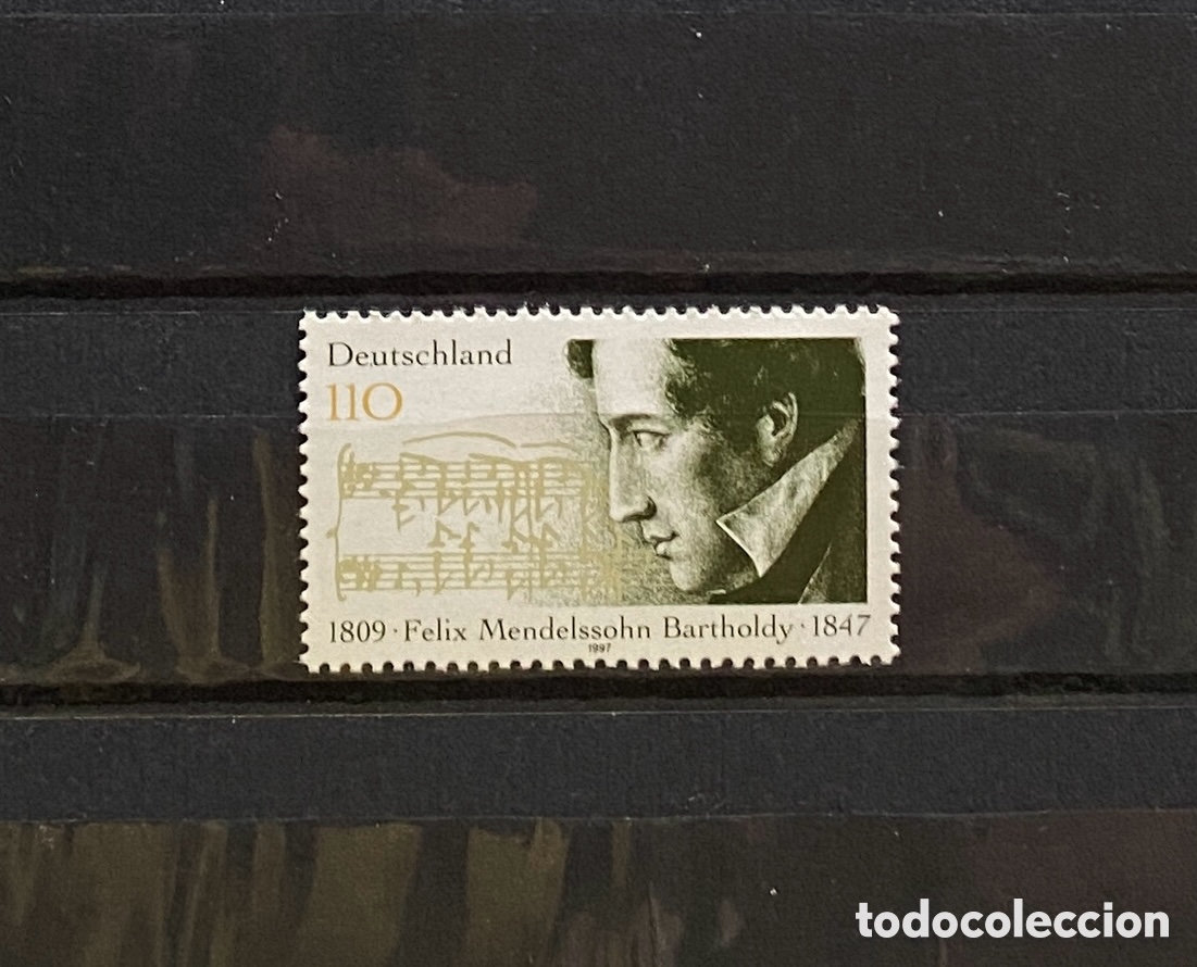 Stamps: Sellos, nuevo, de Alemania 1997 Yvert 1785 Personajes M&uacute;sica