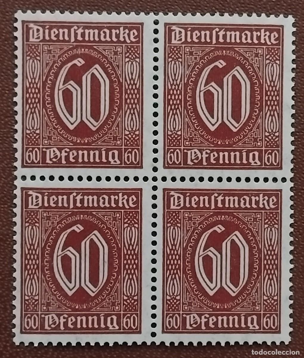 Sellos: ALEMANIA DIENSTNARKE 60 - Foto 1