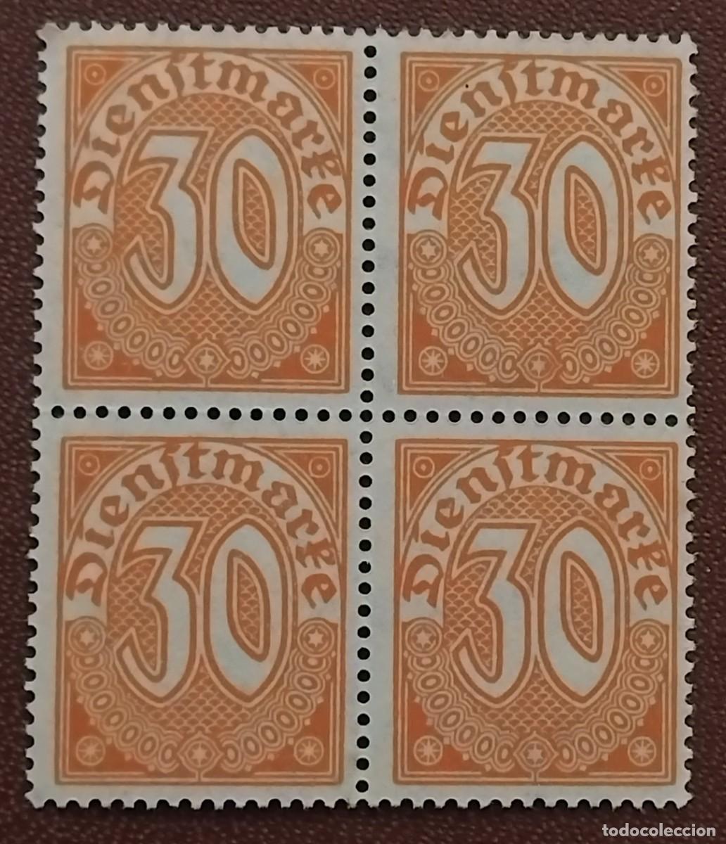 Sellos: ALEMANIA DIENSTNARKE 30 - Foto 1