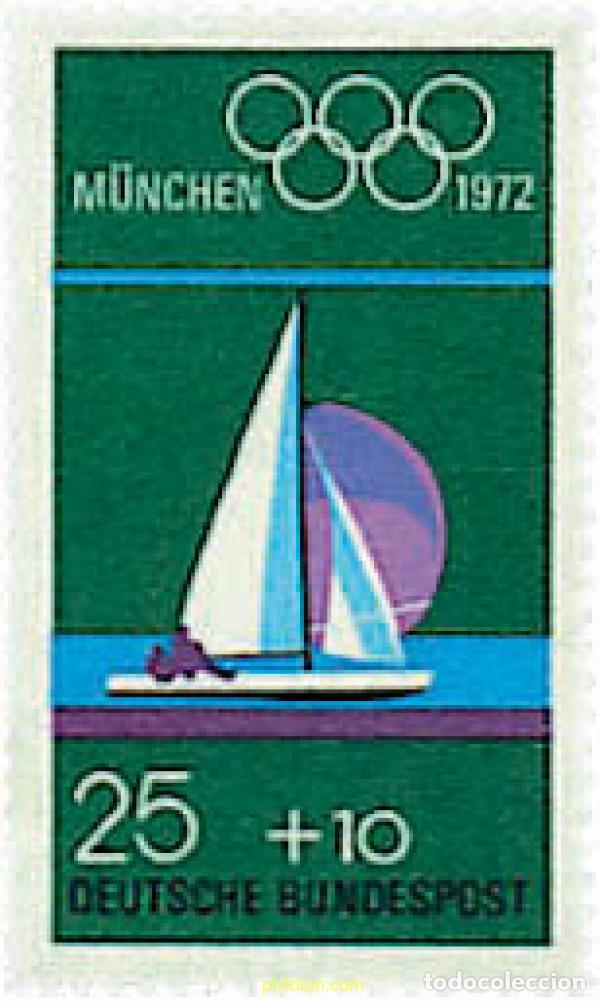 Sellos: 695899 MNH ALEMANIA FEDERAL 1972 20 JUEGOS OLIMPICOS VERANO MUNICH 1972