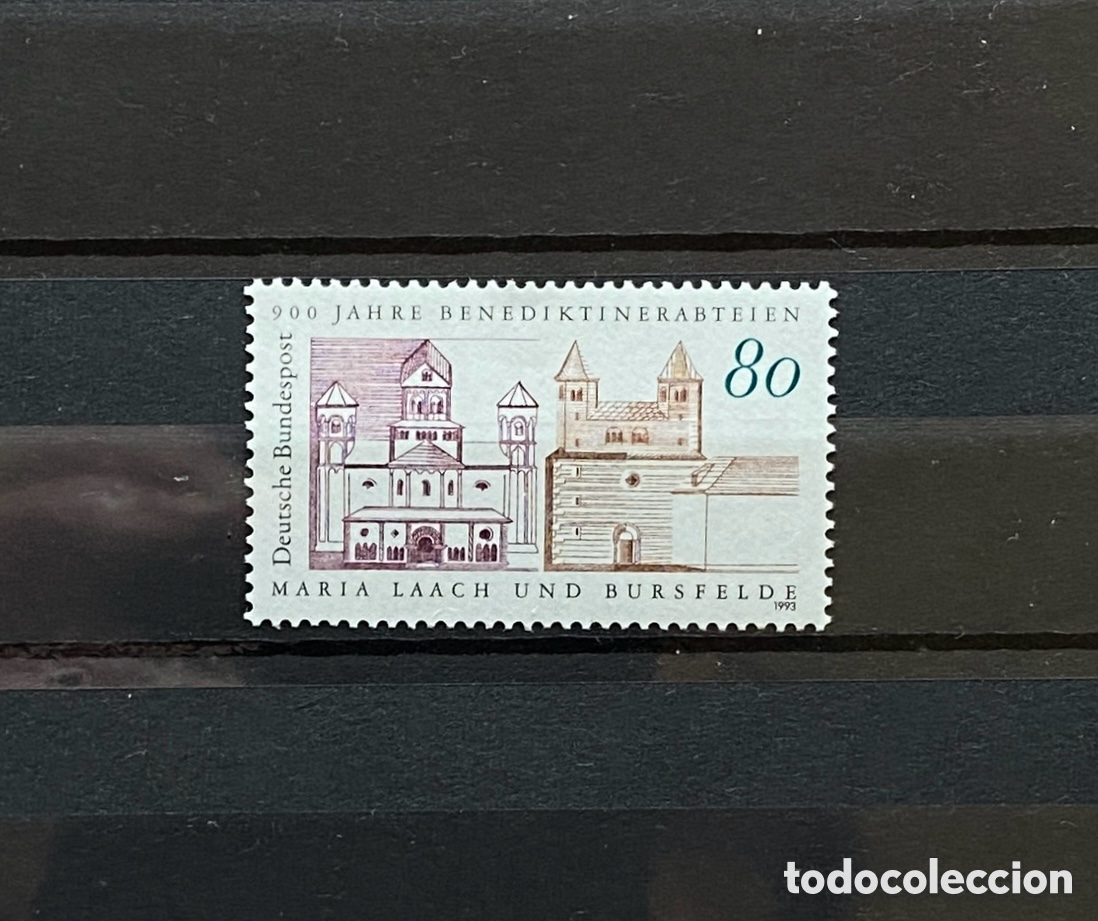 Stamps: Sellos, nuevo, de Alemania 1993 Yvert 1502 Edificios