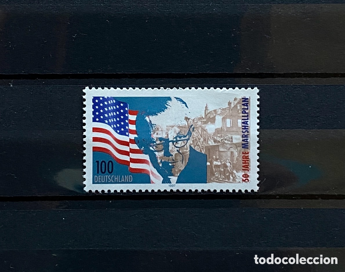 Timbres: Sellos, nuevo, de Alemania 1997 Yvert 1758 Personajes Banderas