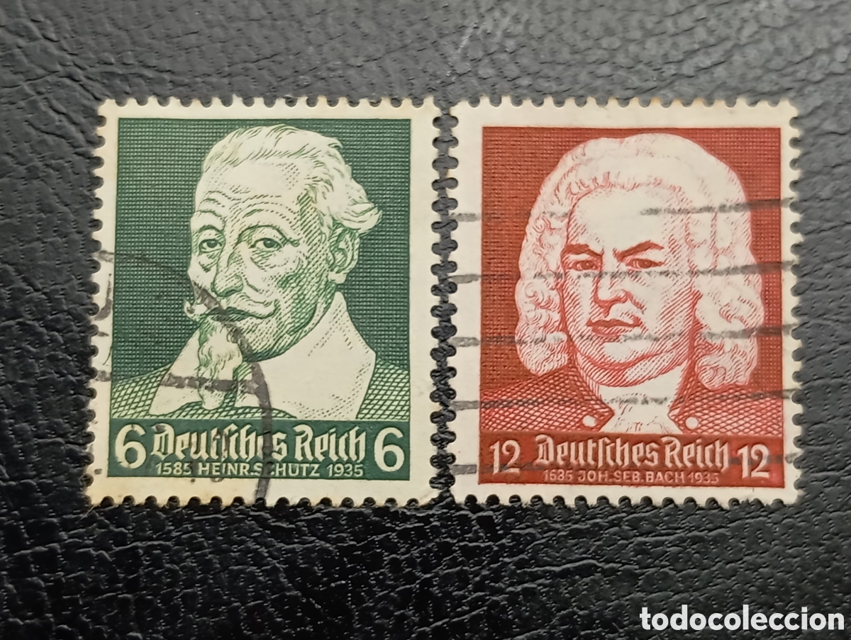 Selos: Sellos Alemania Scott # 456, 457