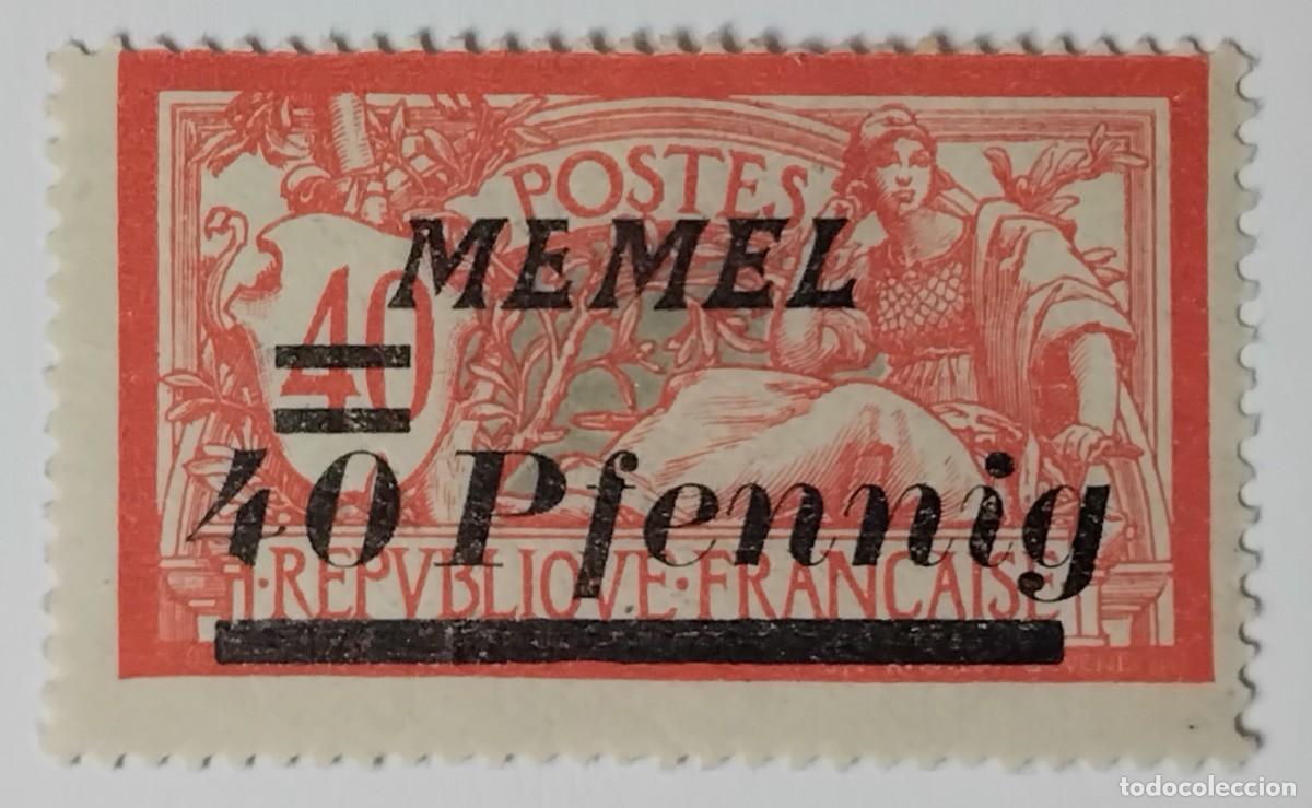 Sellos: ALEMANIA DEUTSCHE POST Memel - Foto 1