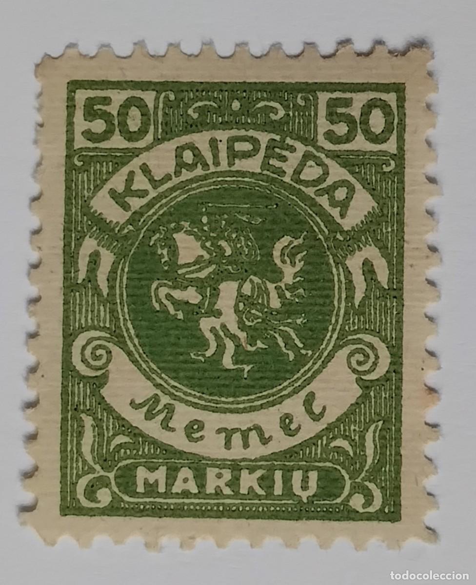 Sellos: ALEMANIA DEUTSCHE POST Memel - Foto 1
