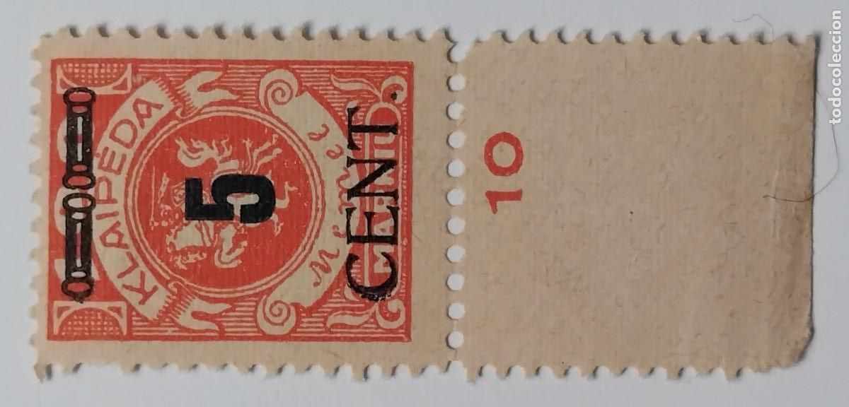 Sellos: ALEMANIA DEUTSCHE POST Memel - Foto 1