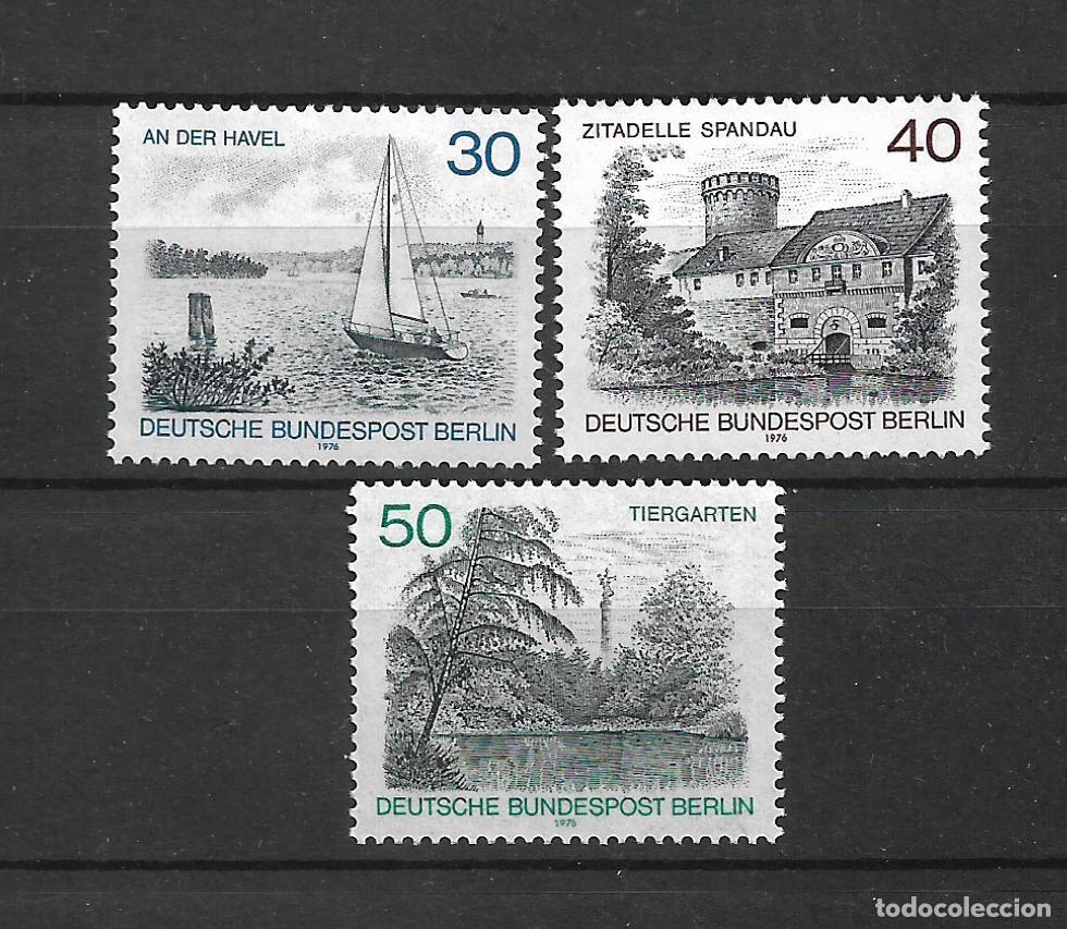 Sellos: alemania berlin 1976 serie completa ** mnh - 17/27
