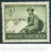 Francobolli: SELLO NUEVO ENGOMADO de ALEMANIA - GROSSDEUTSCHES REICH WEHRMACHT - III REICH - ALPINOS - WWII