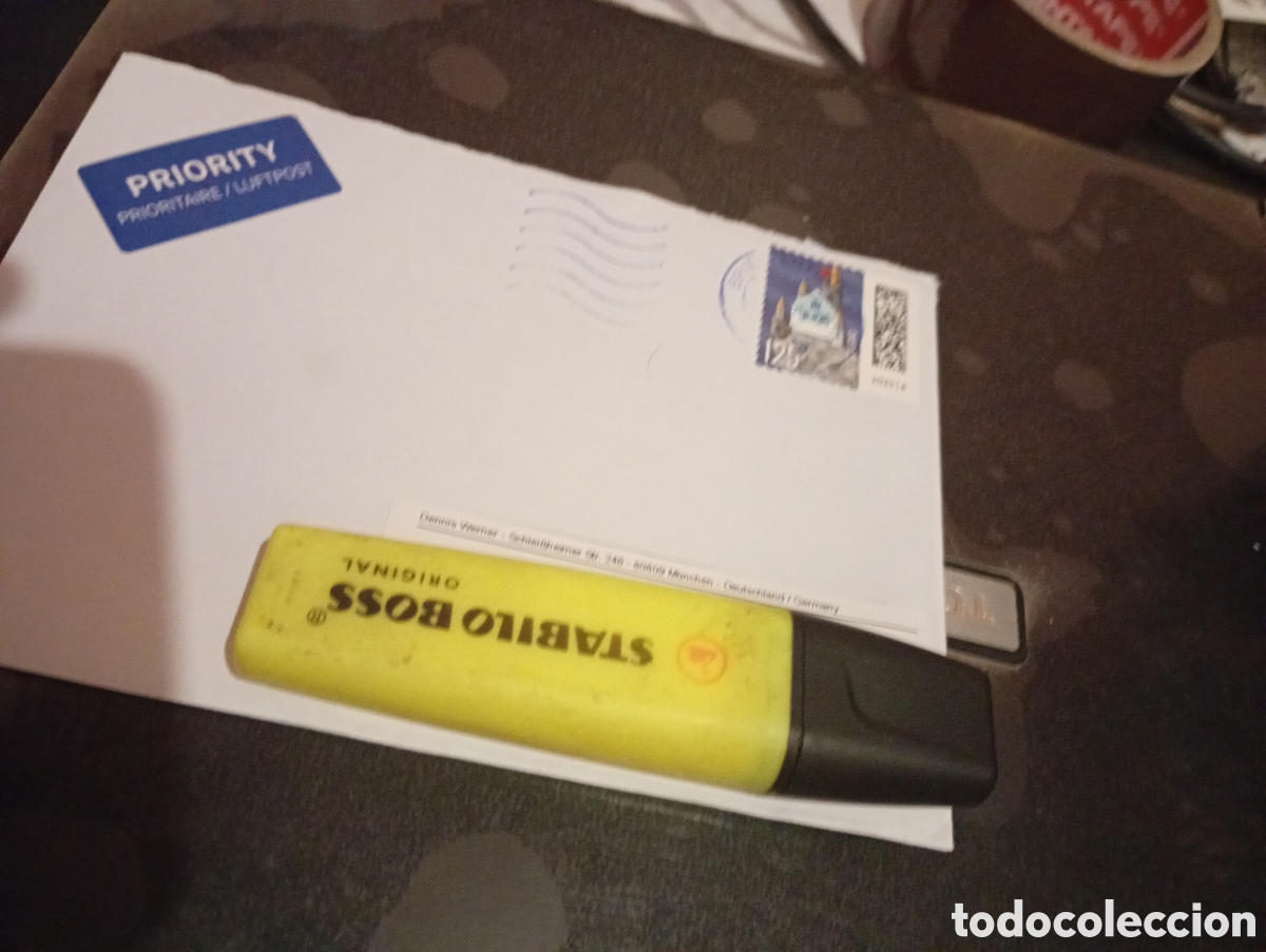 Sellos: Sobre franqueado Alemania