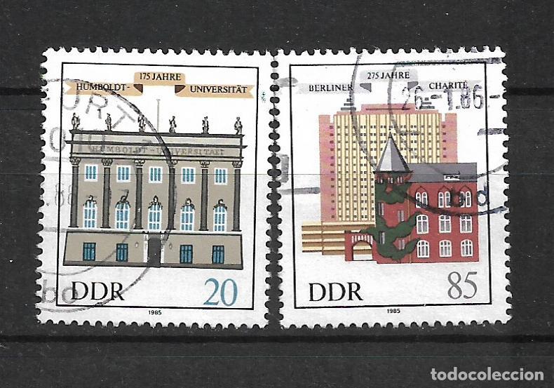 Francobolli: alemania ddr 1985 serie completa usado - 7/7