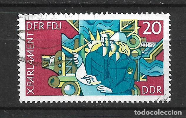 Sellos: alemania ddr sello usado - 7/19