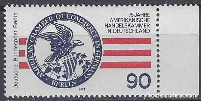 Sellos: BERL&Iacute;N 1978 - 75&ordm; ANIV. DE LA C&Aacute;MARA DE COMERCIO - MNH** - Foto 1