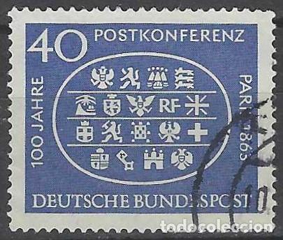 Sellos: ALEMANIA 1963 - USADO - Foto 1