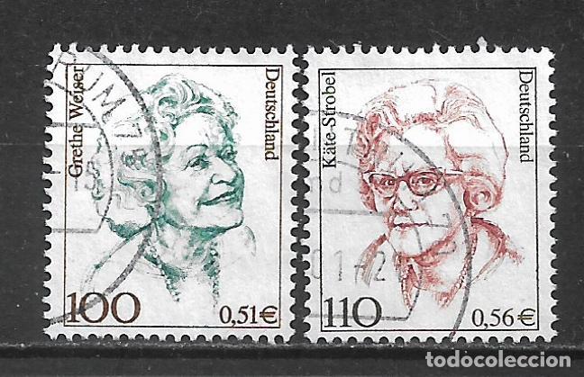 Sellos: alemania 2000 michel 2149/2150 usado 2&euro; - 28/15