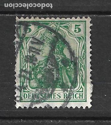 Briefmarken: alemania reich 1905 michel 85 I usado - 1/9