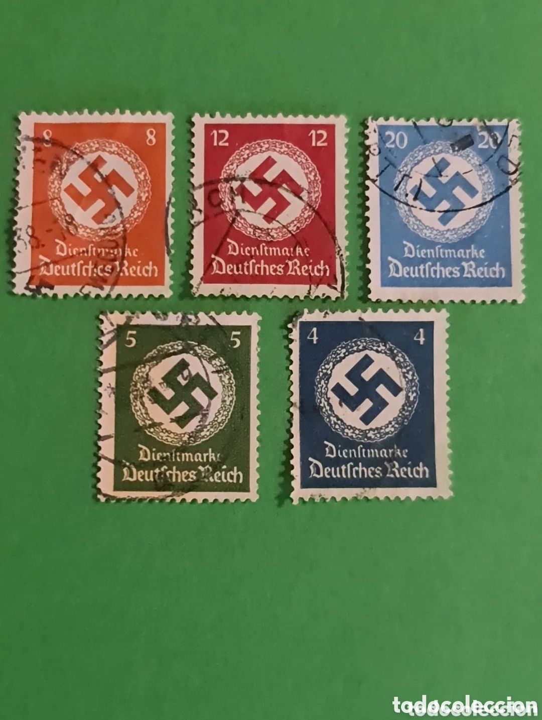 Selos: Lote 5 sellos postales Alemanes.