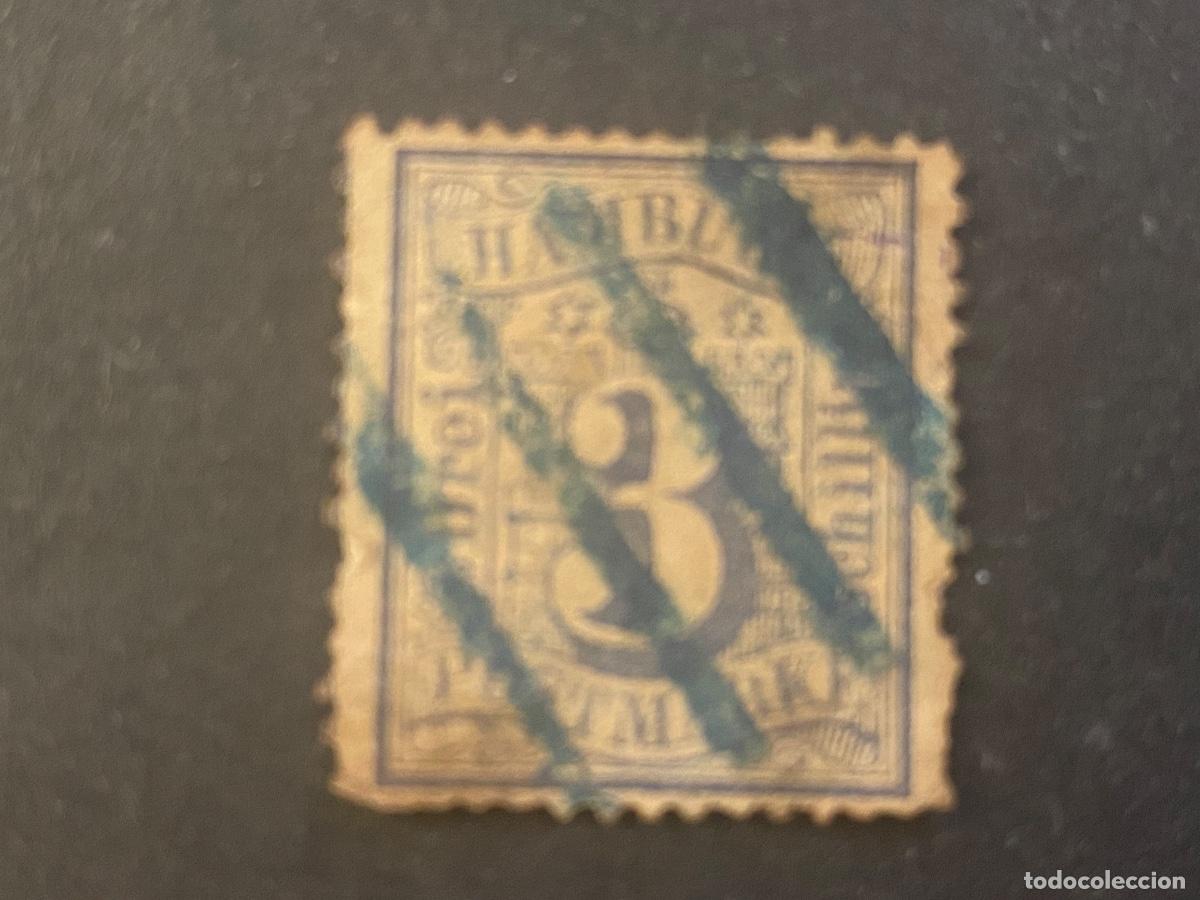 Sellos: Alemania, Hamburgo 1864 - Foto 1